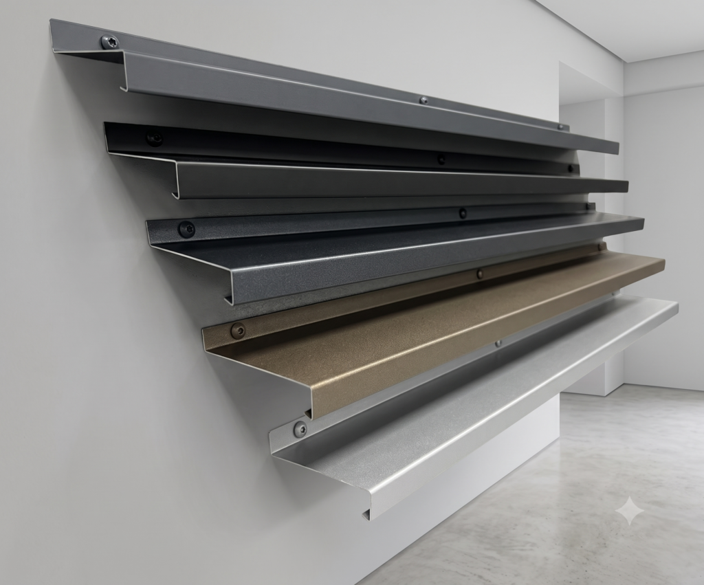 parapety aluminiowe i stalowe